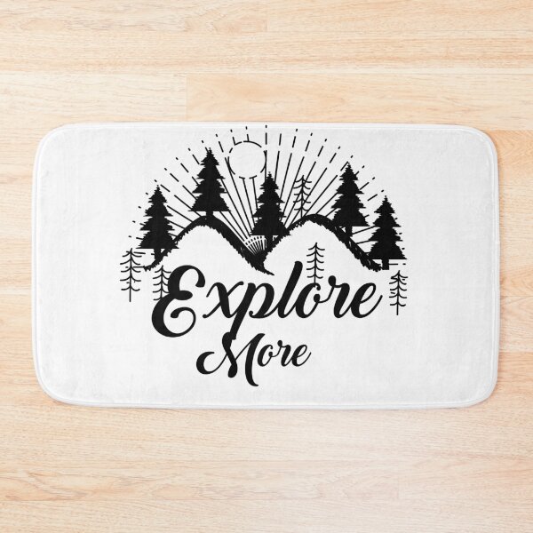 Item preview, Explore more hand drawn  with mountains trees sun inspirational Design designed and sold by Red-ElYoubi.