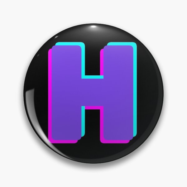 Item preview, alphabet H, Purple H, three-dimensional effect H designed and sold by November17th.