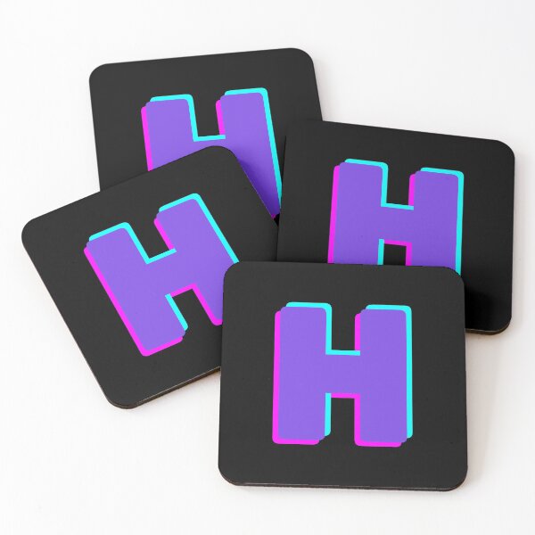 Item preview, alphabet H, Purple H, three-dimensional effect H designed and sold by November17th.