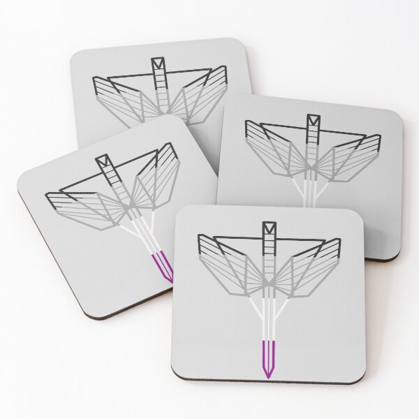 Item preview, The angel’s shield - asexual  designed and sold by geekartistry.