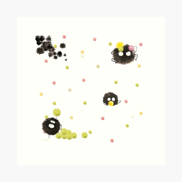 Susuwatari 2 Art Print