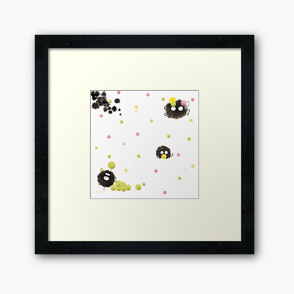 Susuwatari 2 Framed Art Print