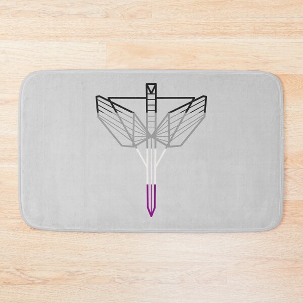 Item preview, The angel’s shield - asexual  designed and sold by geekartistry.