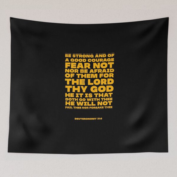 Item preview, Deuteronomy 31:6 designed and sold by quieltin.