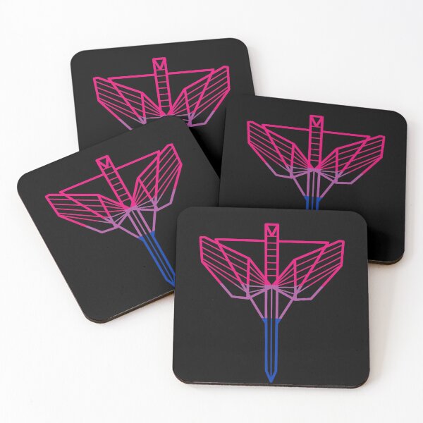 Item preview, The angel’s shield - bisexual designed and sold by geekartistry.