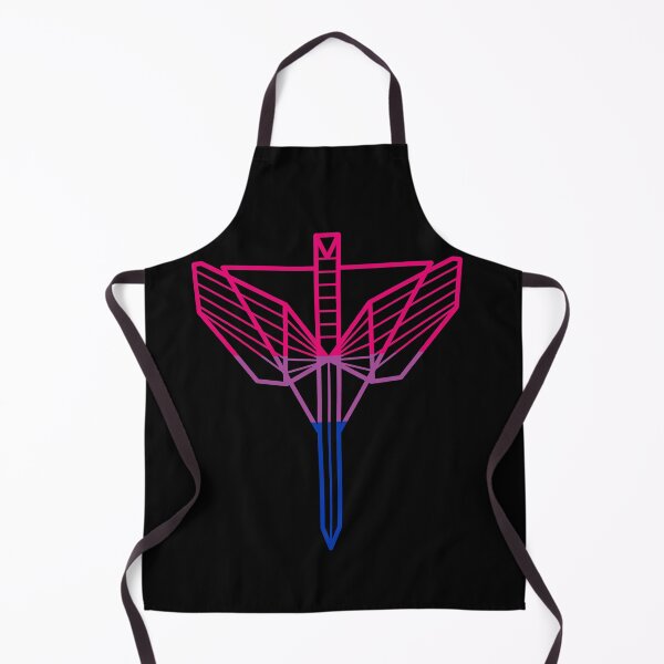 Item preview, The angel’s shield - bisexual designed and sold by geekartistry.