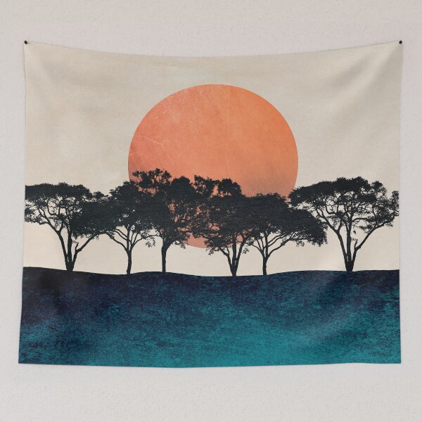 Item preview, Forest Trees at Sunset designed and sold by JackMoreh.