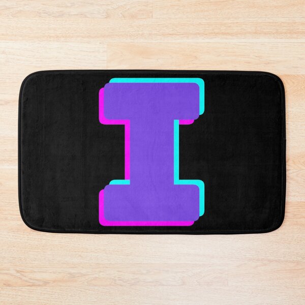 Item preview, alphabet I, Purple I, three-dimensional effect I designed and sold by November17th.