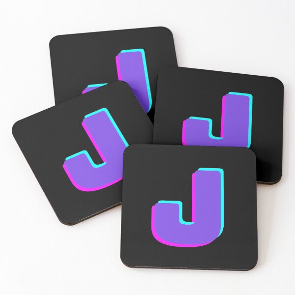 Item preview, alphabet J, Purple J, three-dimensional effect J designed and sold by November17th.