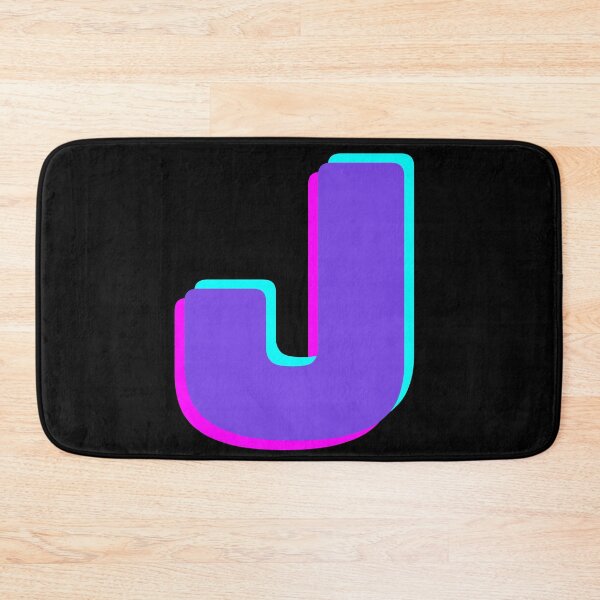 Item preview, alphabet J, Purple J, three-dimensional effect J designed and sold by November17th.
