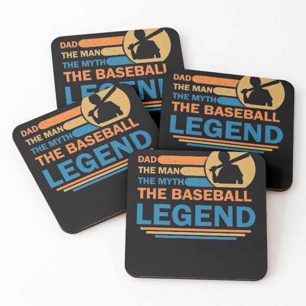 Item preview, Dad The Man The Myth The Baseball Legend  designed and sold by Desandu.