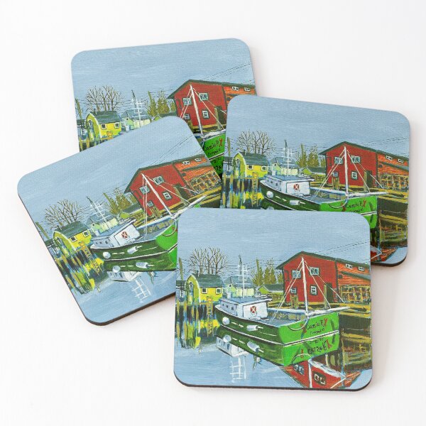 Item preview, Lobster Boat in Eastern Passage, Nova Scotia designed and sold by TrudyFong.