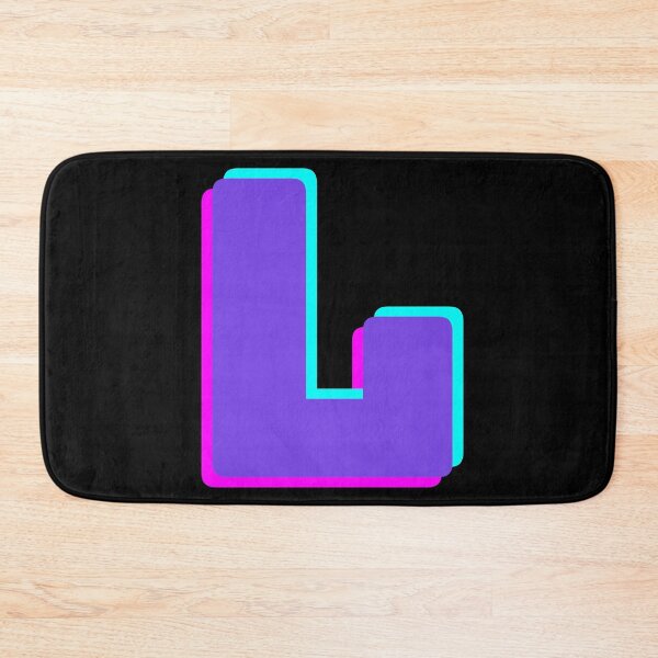 Item preview, alphabet L, Purple L, three-dimensional effect L designed and sold by November17th.