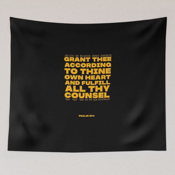 Item preview, Psalm 20:4 designed and sold by quieltin.