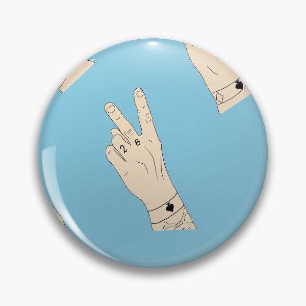 Item preview, Louis Tomlinson 28 tattoo designed and sold by Yulia Khrushcheva.