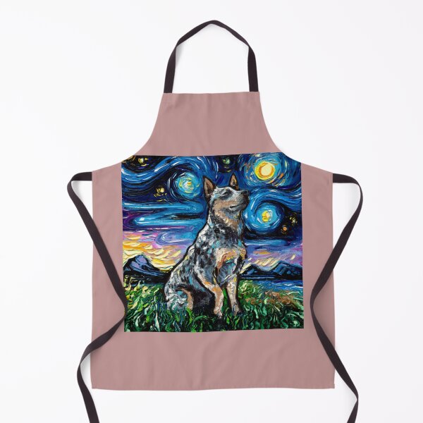 Item preview, Dog Blue Heeler Night designed and sold by AnshuChadan.