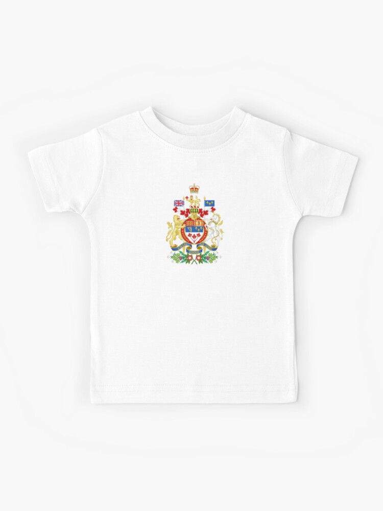Thumbnail 1 of 2, Kids T-Shirt, Coat of arms of Canada designed and sold by Original1977.