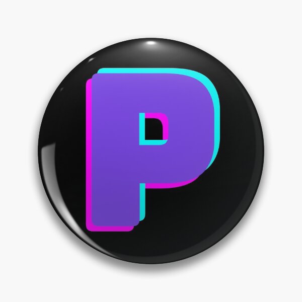 Item preview, alphabet P, Purple P, three-dimensional effect P designed and sold by November17th.