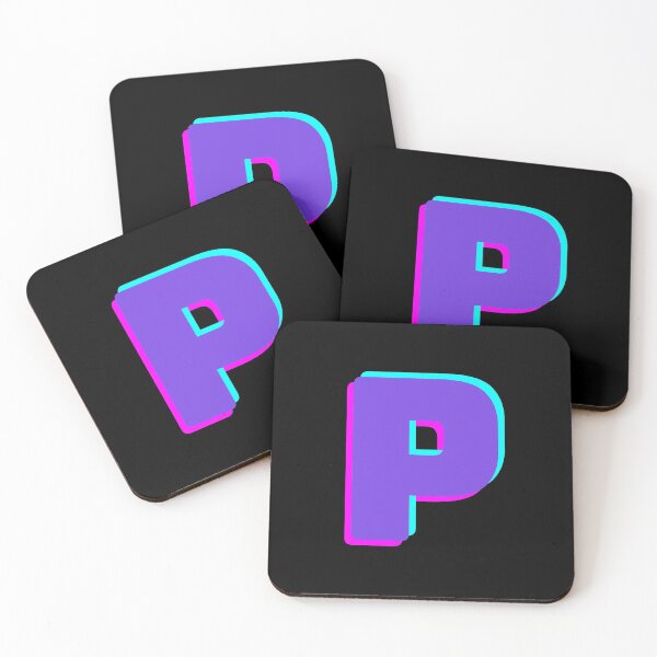 Item preview, alphabet P, Purple P, three-dimensional effect P designed and sold by November17th.