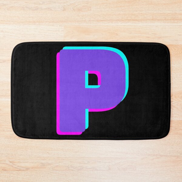 Item preview, alphabet P, Purple P, three-dimensional effect P designed and sold by November17th.