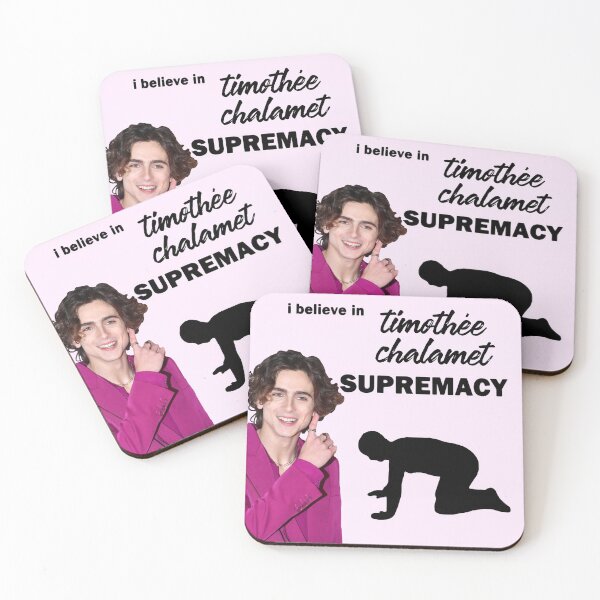 Item preview, I Believe in Timothée Chalamet Supremacy designed and sold by coma-x-white.