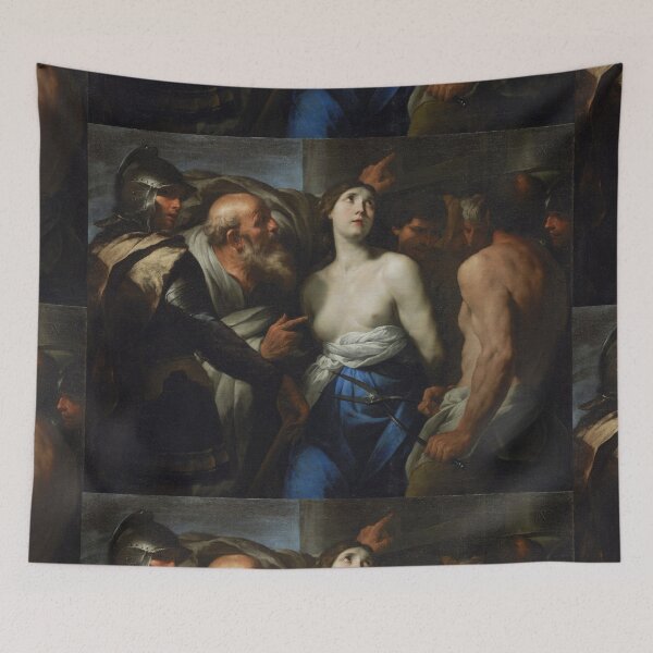 Item preview, The Martyrdom of St Agatha - Andrea Vaccaro designed and sold by Vintage Designs +.