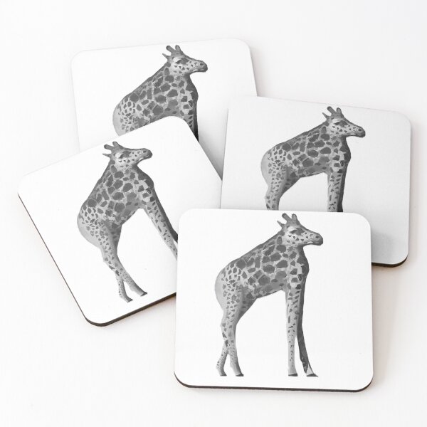 Item preview, NECKLESS giraffe grey designed and sold by Davide9.