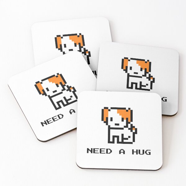 Item preview, 8-bit Gaming Cute Puppy Need A Hug designed and sold by Evartdesign.
