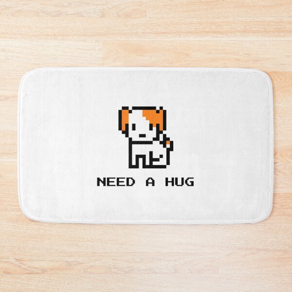 Item preview, 8-bit Gaming Cute Puppy Need A Hug designed and sold by Evartdesign.