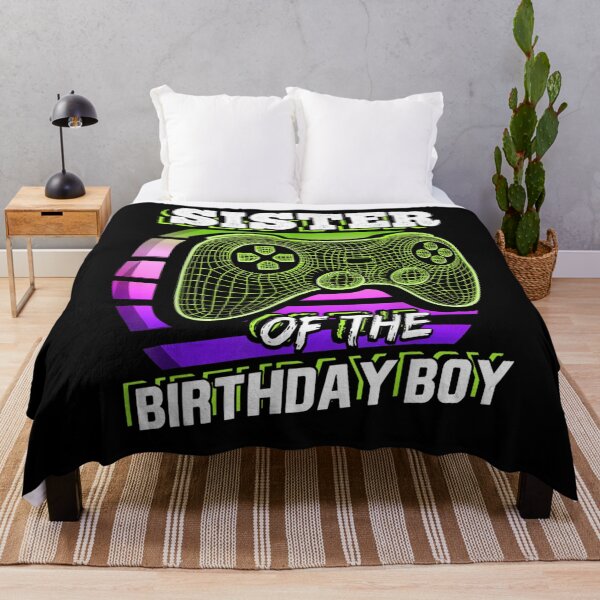 Item preview, Sister Of The Birthday Boy Matching Video Gamer Party designed and sold by mylahKristian.