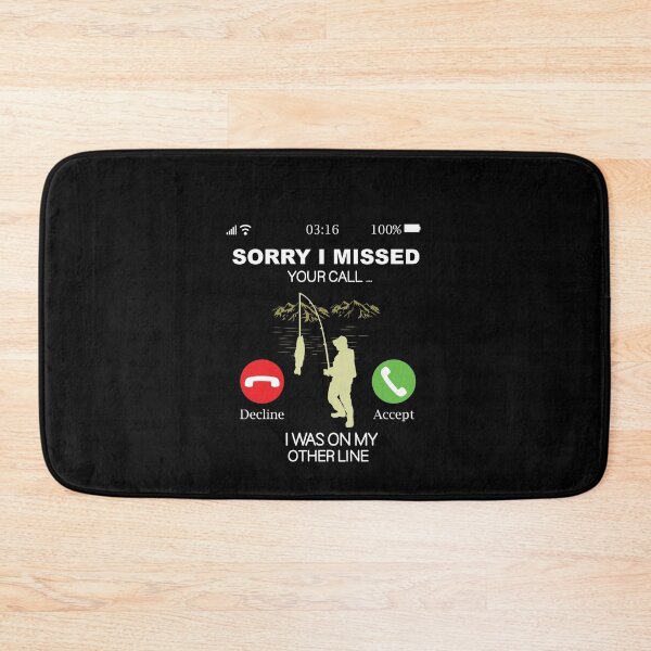 Item preview, I Missed Your Call Was On Other Line Retro Fishing designed and sold by Ibu83.