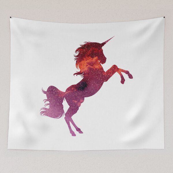 Item preview, pink romantic unicorn designed and sold by creaturespie.