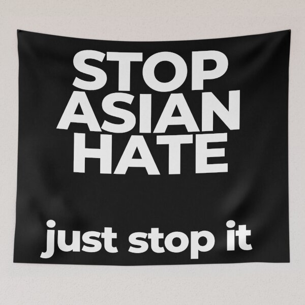Item preview, Copy of Stop Asian Hate now! designed and sold by EnjoyMyTees.