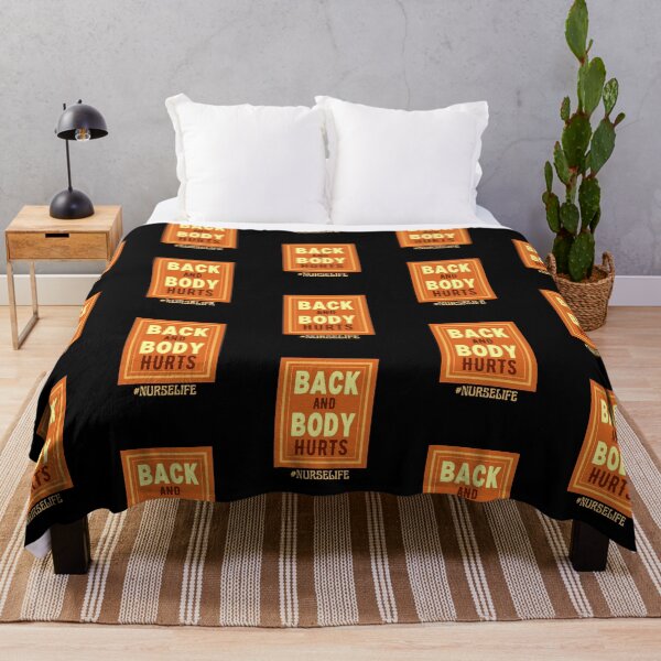 Item preview, Back And Body Hurts Nurse Life designed and sold by Joy Poddar.