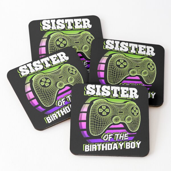 Item preview, Sister Of The Birthday Boy Matching Video Gamer Party  designed and sold by mylahKristian.