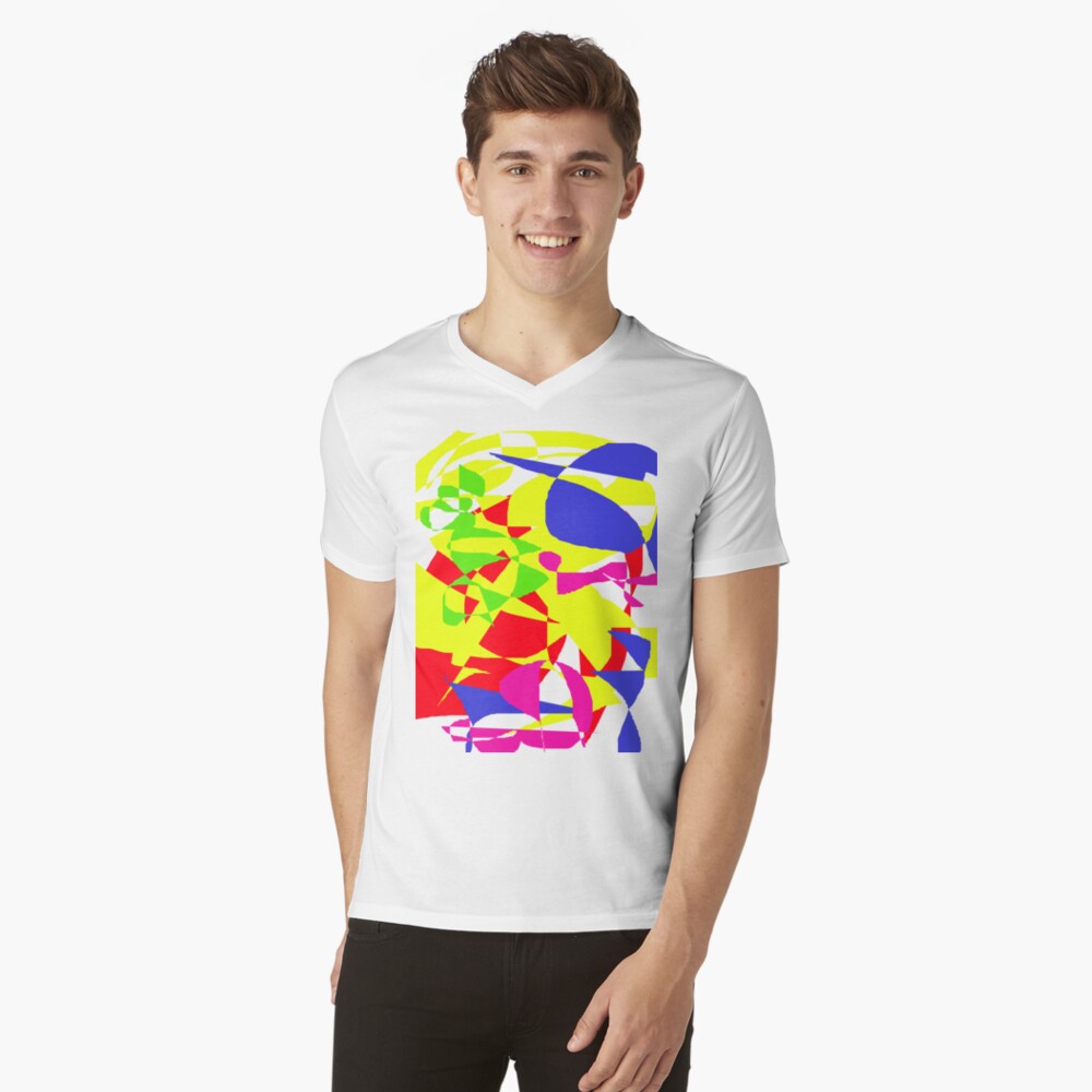 Item preview, V-Neck T-Shirt designed and sold by raccoonsecret.