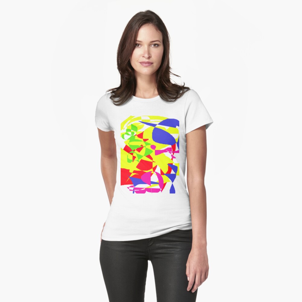 Item preview, Fitted T-Shirt designed and sold by raccoonsecret.