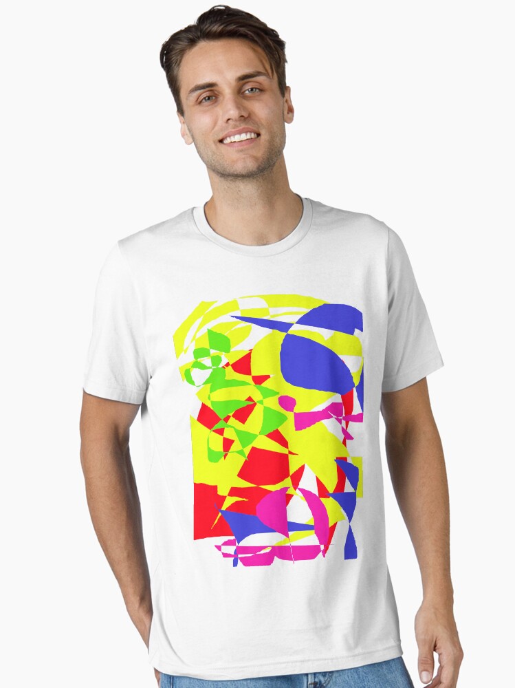 Thumbnail 1 of 7, Essential T-Shirt, Abstract by Raccoon Secret designed and sold by raccoonsecret.