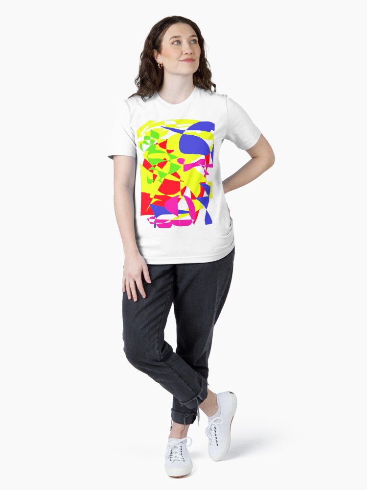 Thumbnail 4 of 7, Essential T-Shirt, Abstract by Raccoon Secret designed and sold by raccoonsecret.