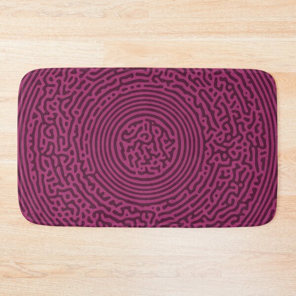 Item preview, Circular Turing Pattern (Purple Pink) designed and sold by John Uttley.