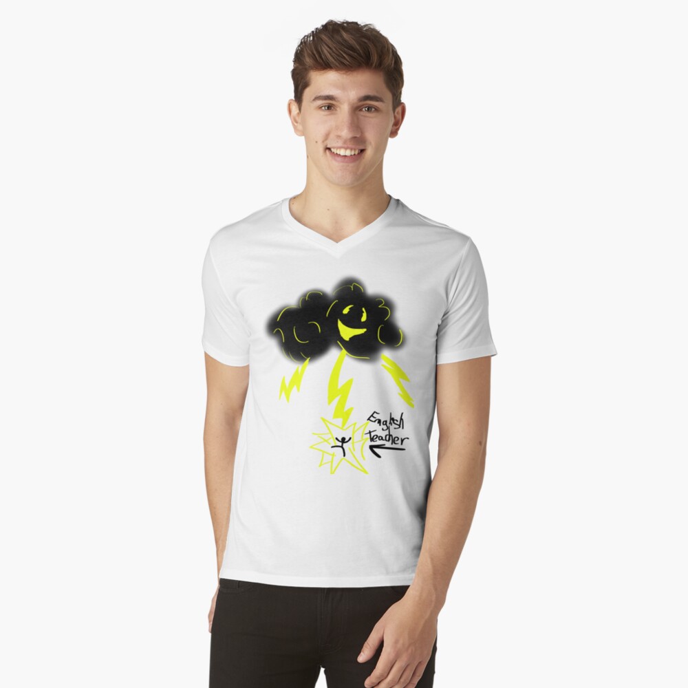 Item preview, V-Neck T-Shirt designed and sold by raccoonsecret.