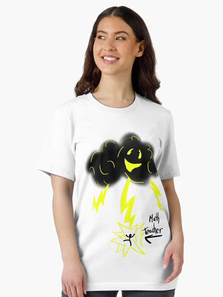 Thumbnail 1 of 7, Essential T-Shirt, Math Teacher by Raccoon Secret designed and sold by raccoonsecret.