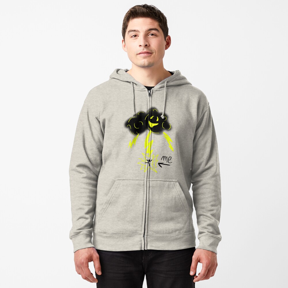 Item preview, Zipped Hoodie designed and sold by raccoonsecret.