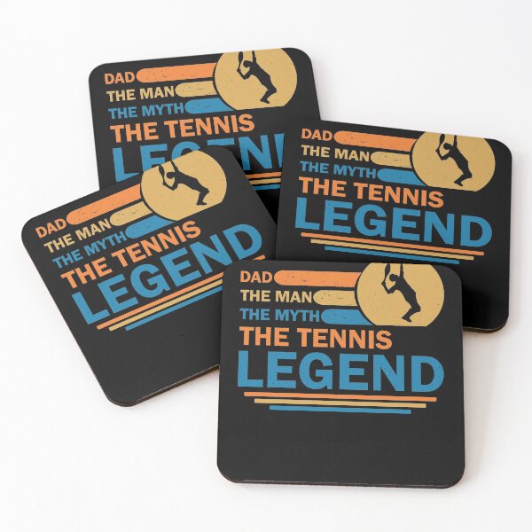 Item preview, Dad The Man The Myth The Tennis Legend  designed and sold by Desandu.