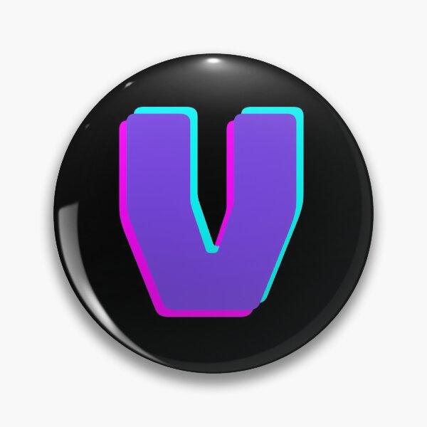Item preview, v, alphabet v, Purple u, three-dimensional effect v designed and sold by November17th.