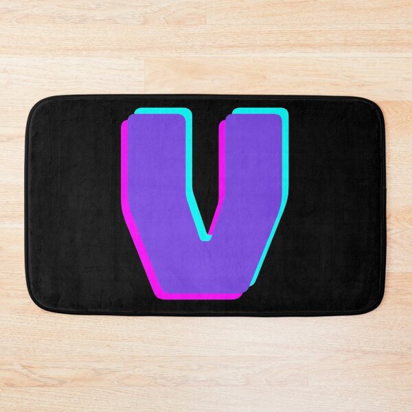 Item preview, v, alphabet v, Purple u, three-dimensional effect v designed and sold by November17th.