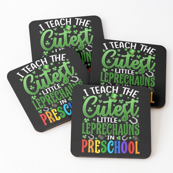 Item preview, I Teach The Cutest Little Leprechauns In Preschool  designed and sold by mylahKristian.