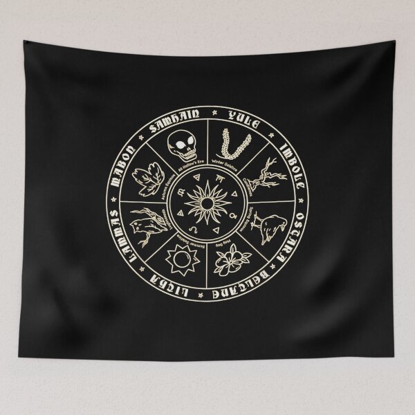 Item preview, Pagan Calendar Paganism Clothes Wicca Wiccan Witchy Women  designed and sold by mylahKristian.