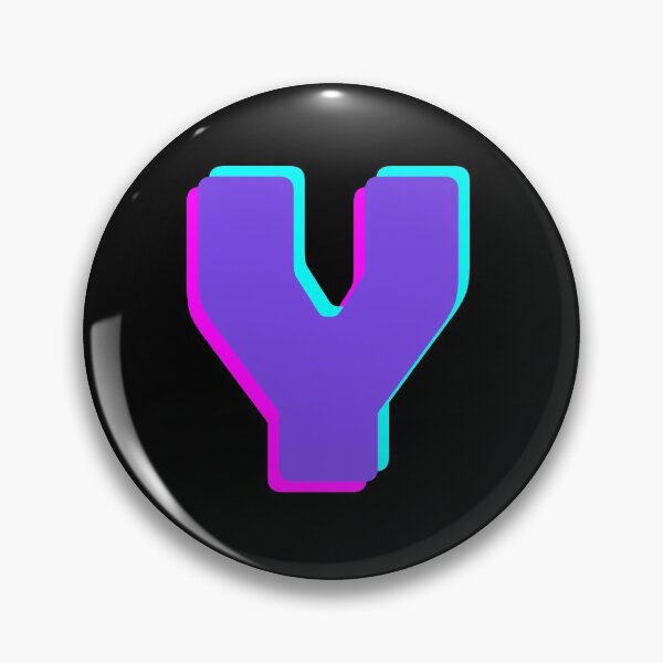 Item preview, y, alphabet y, Purple y, three-dimensional effect y designed and sold by November17th.