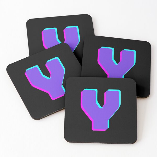 Item preview, y, alphabet y, Purple y, three-dimensional effect y designed and sold by November17th.